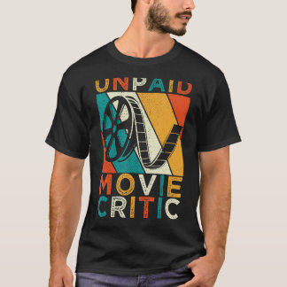 Camiseta Ventilador de filmes críticos de cinema sem pagame
