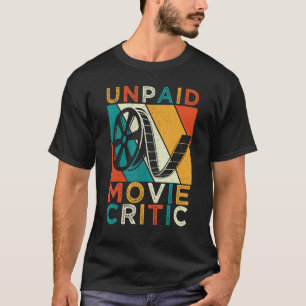 Camiseta Ventilador de filmes críticos de cinema sem pagame