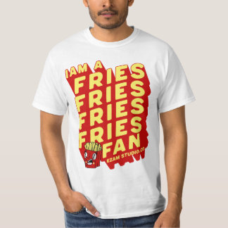 Camiseta "Ventilador de Fries Franceses - Design divertido