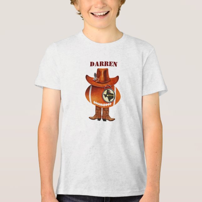 Camiseta Ventilador de futebol do Texas (Frente)