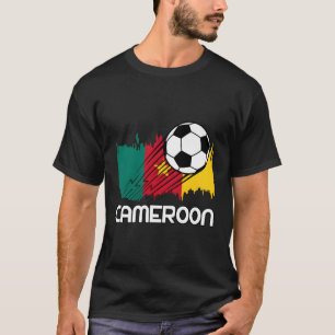 Camiseta Ventilador de futebol dos Camarões
