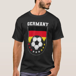 Camiseta Ventilador de futebol na Alemanha