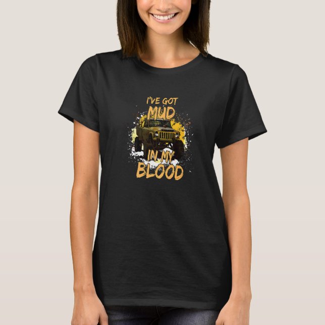 Camiseta Ventilador de lama para barrar lama presente 1 (Frente)
