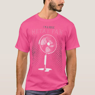 Camiseta Ventilador de metal pesado Duro Rock