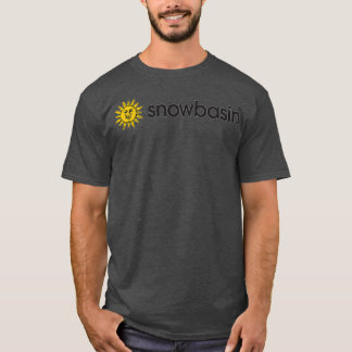 Camiseta Ventilador de resort de esqui da bacia de neve