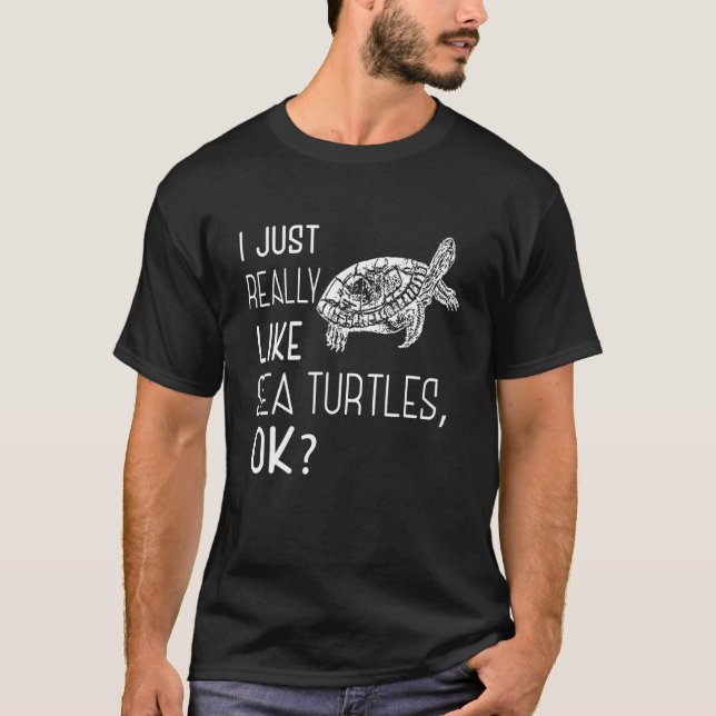 Camiseta Ventilador de Tartaruga do Mar Cinto (Frente)