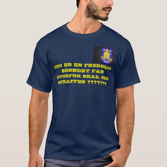 Camiseta ventilador do Brøndby (Frente)