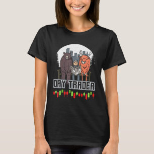 Camiseta Ventilador do Forex Trader Stock do Dia Trader