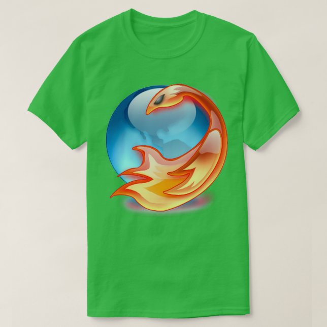 CAMISETA VENTILADOR FIREFOX (Frente do Design)