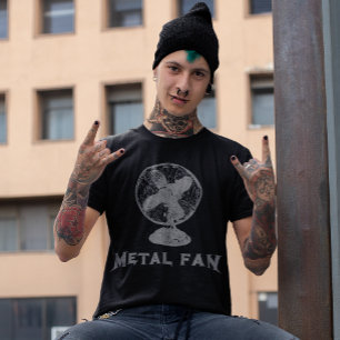 Camiseta Ventilador metálico Pesado