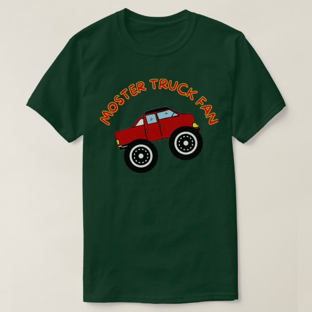 CAMISETA VENTILADOR MONSTER TRUCK (Frente do Design)