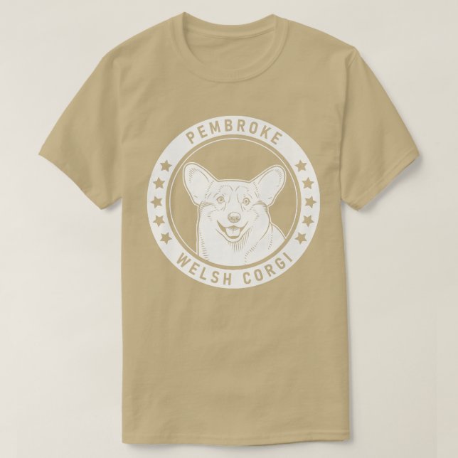 Camiseta Ventilador Pembroke Welsh Corgi Design1059 (Frente do Design)
