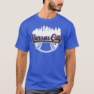 Camiseta Ventilador Skyline City Baseball de Kansas City