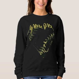 Camiseta Ventilador Softball Softball Heart Softball Day Ca