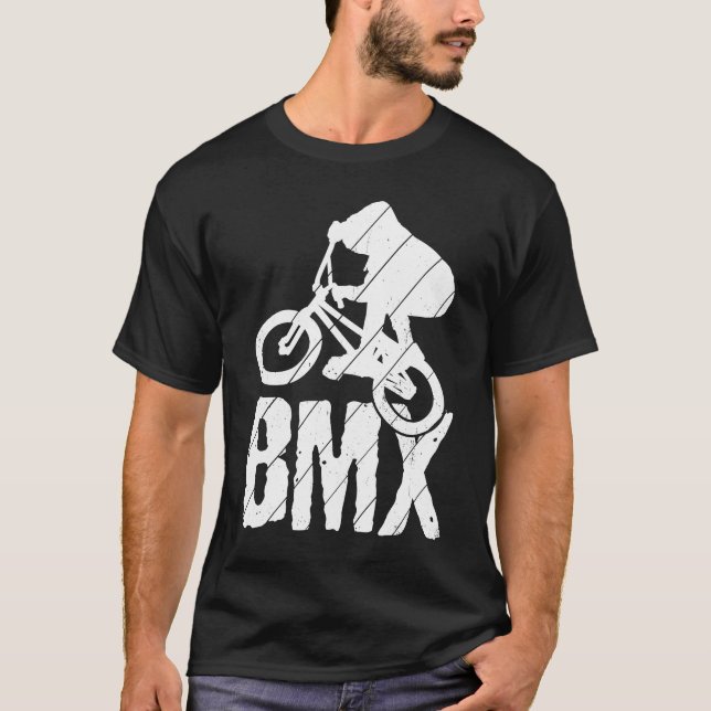 Camiseta Ventiladores de bicicleta de cor BMX motocicleta M (Frente)