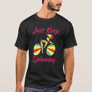 Camiseta Ventiladores de classe giratória Meninas Continuam