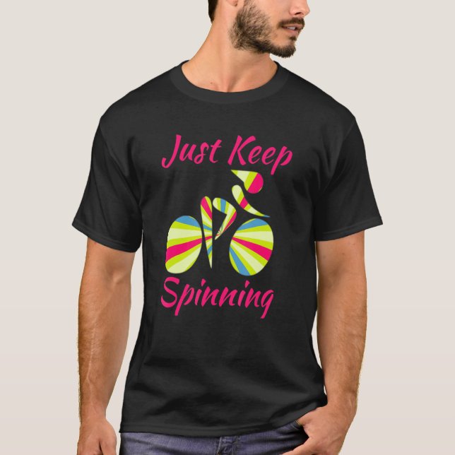 Camiseta Ventiladores de classe giratória Meninas Continuam (Frente)