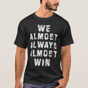 Camiseta Ventiladores De Futebol Amam Retrô Engraçado Quase