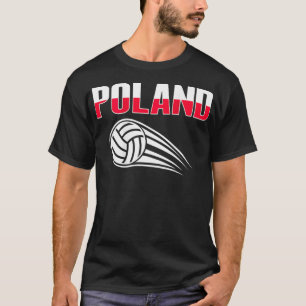 Camiseta Ventiladores de Polônia de voleibol Jersey Polonês