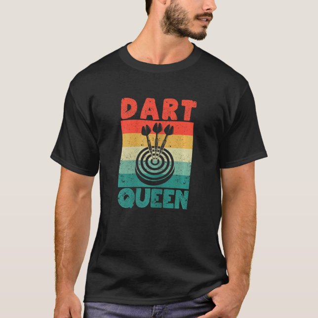 Camiseta Ventiladores do jogador de dardos orgulhosos Mulhe (Frente)