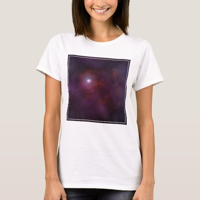 Camiseta Vento Pulsar De Uma Estrela De Neutron. (Frente)