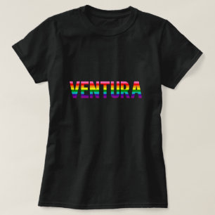 Camiseta Ventura Pride T Shirt W. Sinalizador arco-íris