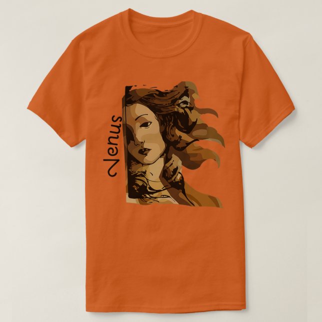 Camiseta Venus 2 (Frente do Design)