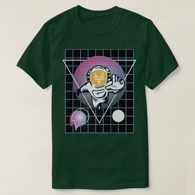Camiseta Venus Astronauta (Frente do Design)