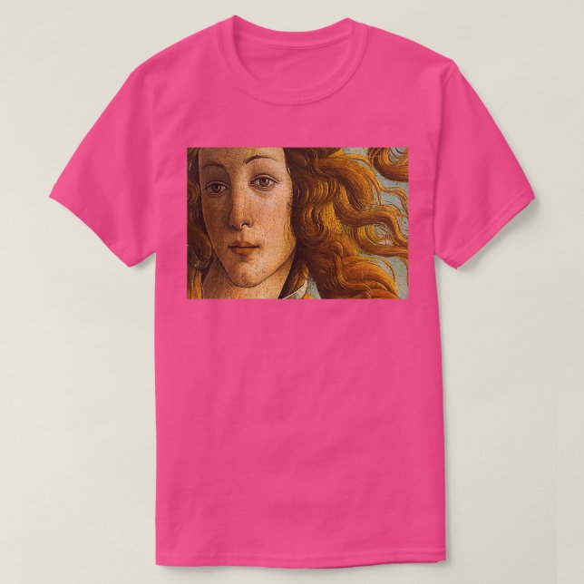 Camiseta Vênus de Botticelli 2 (Frente do Design)