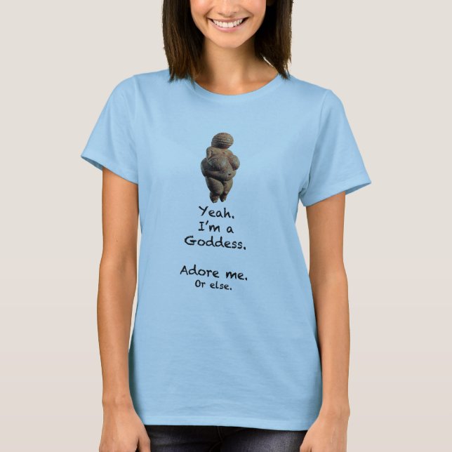 Camiseta Venus de Willendorf (Frente)