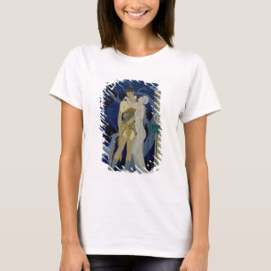 Camiseta Venus e Adonis (litho da cor)
