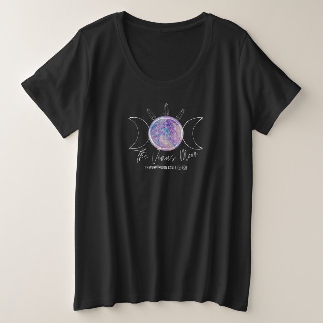 Camiseta Venus Moon Tee Goddese Sizing (Frente do Design)