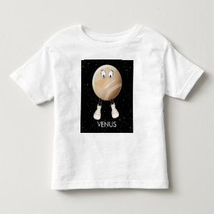 Camiseta Vênus Planeta e Estrelas