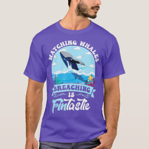 Camiseta Ver Baleias A Respirar É FINtastic