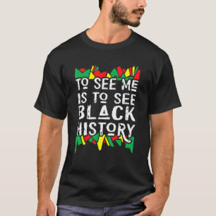 Camiseta Ver-Me É Ver História Negra Mês 2023