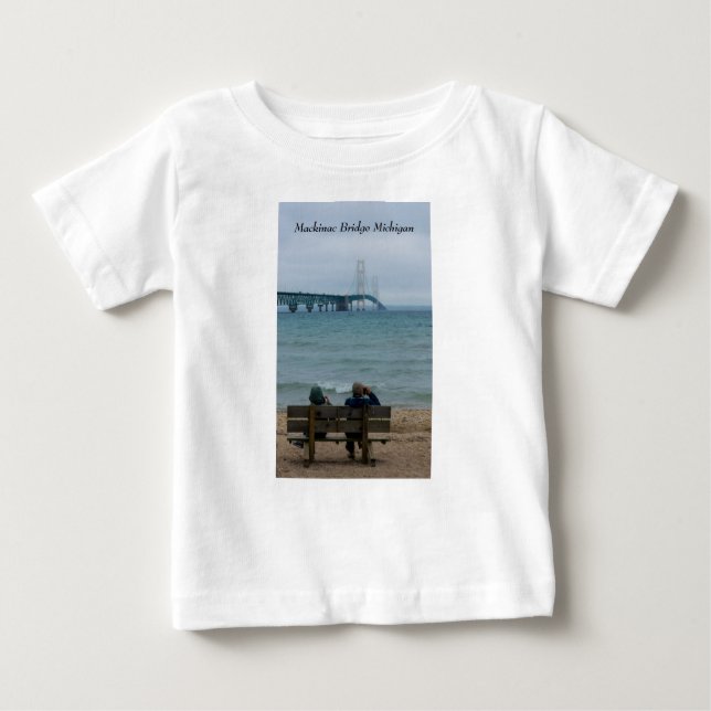 Camiseta Ver ponte Mackinac (Frente)