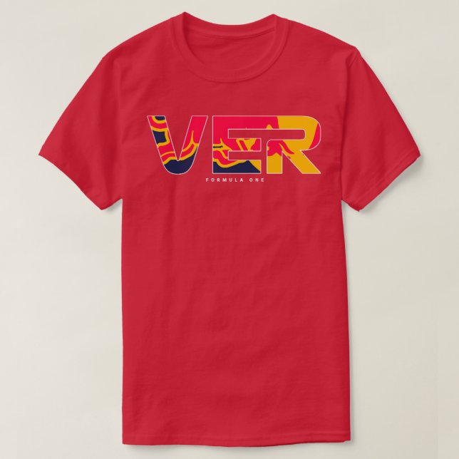 Camiseta VER Verstappen Champion (Frente do Design)