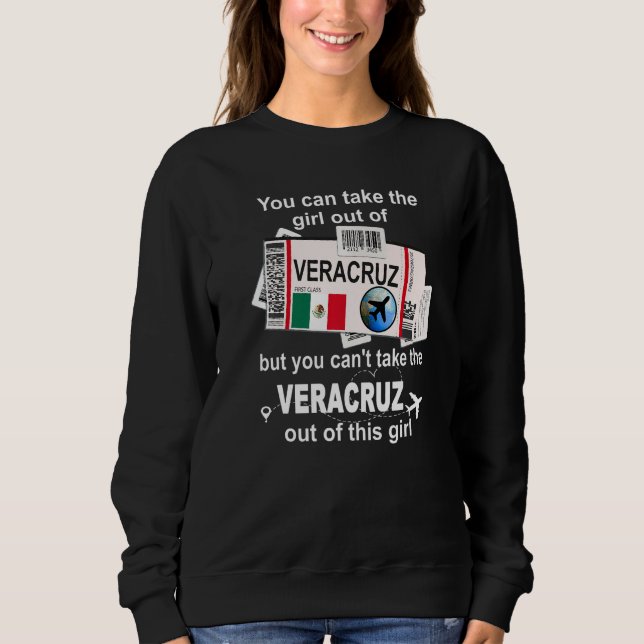 Camiseta Veracruz Boarding Pass  Veracruz Girl  Veracruz (Frente)