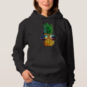 Camiseta Verão Abacaxi Óculos de sol Aloha Beaches Hawaii W