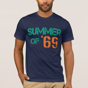 Camiseta Verão afligido Grunge 'do T 69