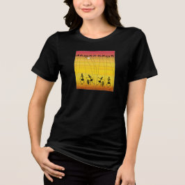 Camiseta Verão Africano e Férias, Dança Sunset