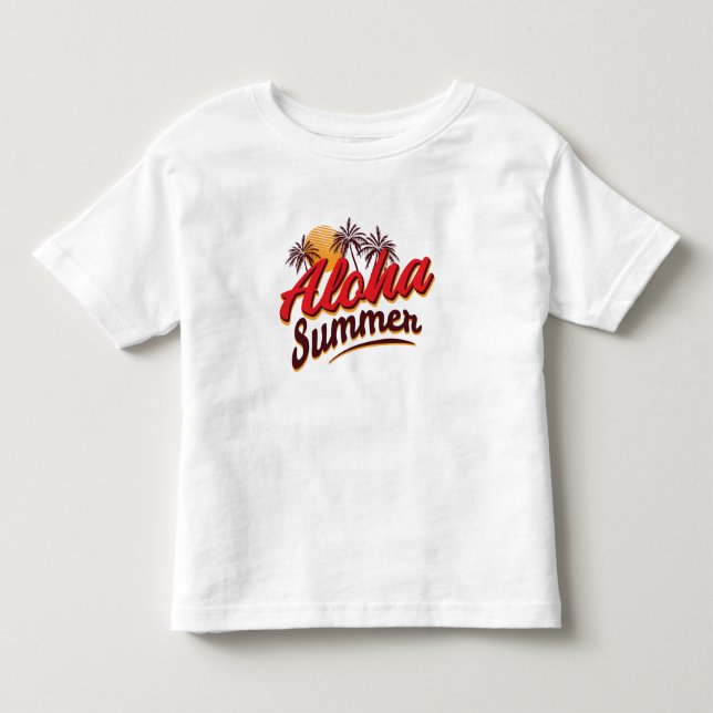 Camiseta Verão Aloha (Frente)