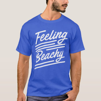 Camiseta Verão beachy de sentimento