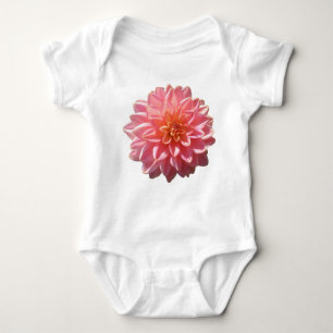 Camiseta Verão Bela Rosa Dahlia Flor em Sol