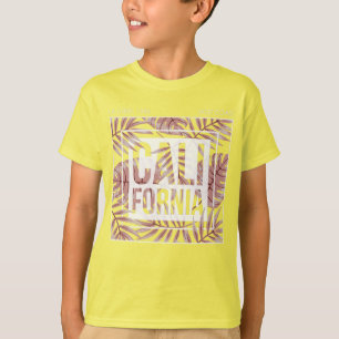 Camiseta Verão Californiano para Sempre - Folhas Tropicais