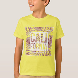 Camiseta Verão Californiano para Sempre - Folhas Tropicais