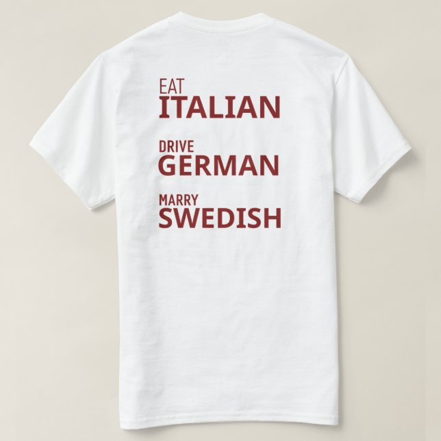 Camiseta Verão Chic (Verso do Design)