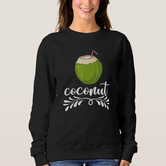 Camiseta Verão de Coco Fruta Coco (Frente)