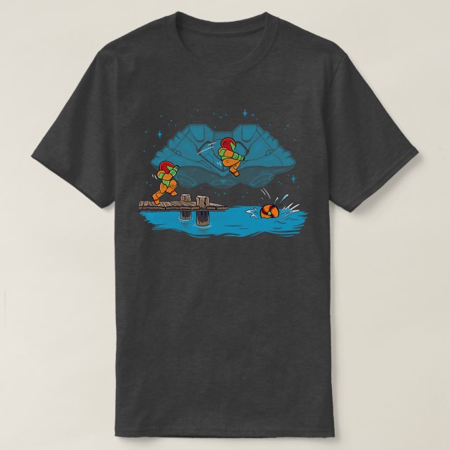Camiseta Verão de Samus (Frente do Design)