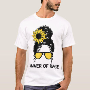 Camiseta Verão do Feminismo em Fúria Pró Escolha Mensagem S